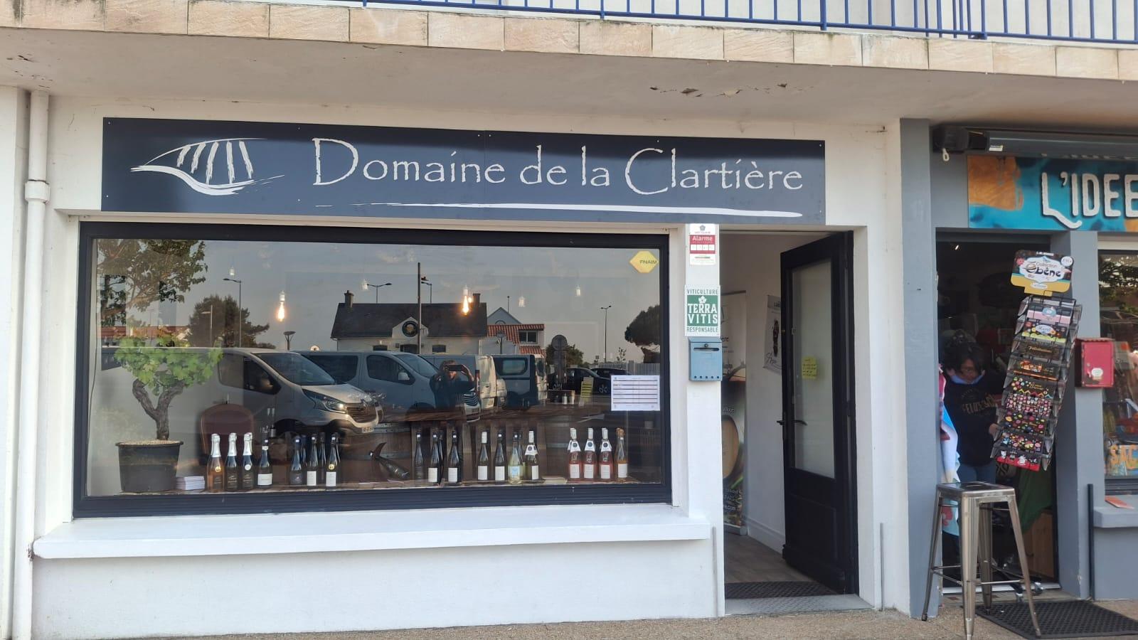 Magasin vignoble de la Clartière en Vendée