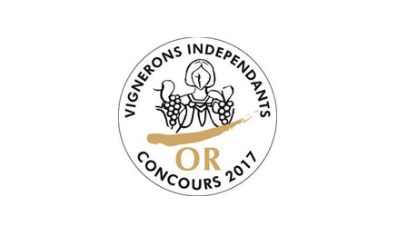 médaille or vignerons indépendants 2017