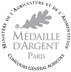 médaille argent concours général paris 