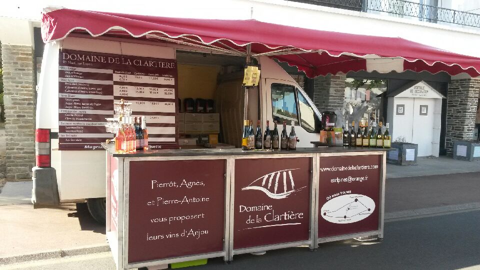 stand domaine de la clartière Pinet marché