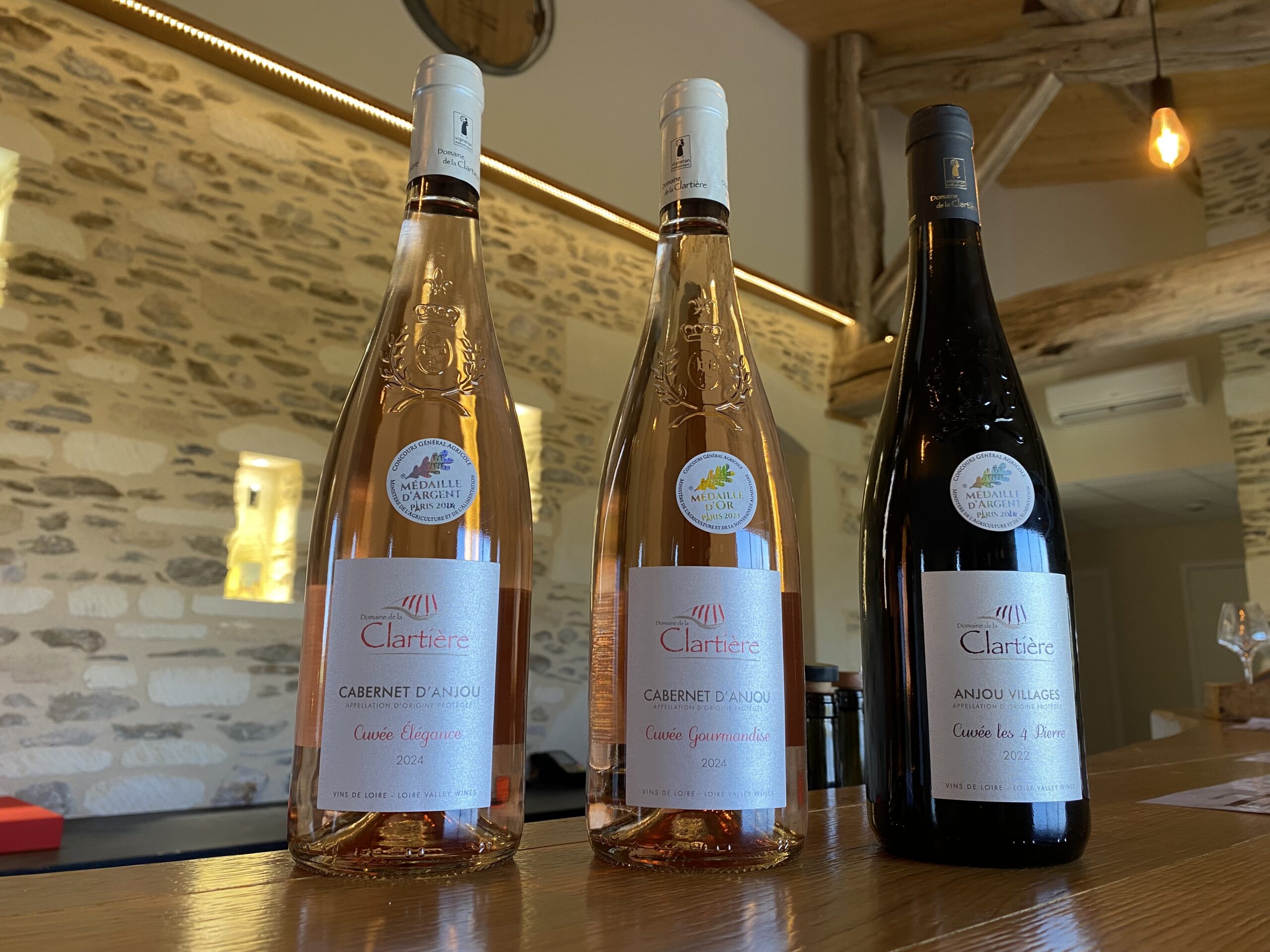 Nos vins médaillés au Concours de Paris !